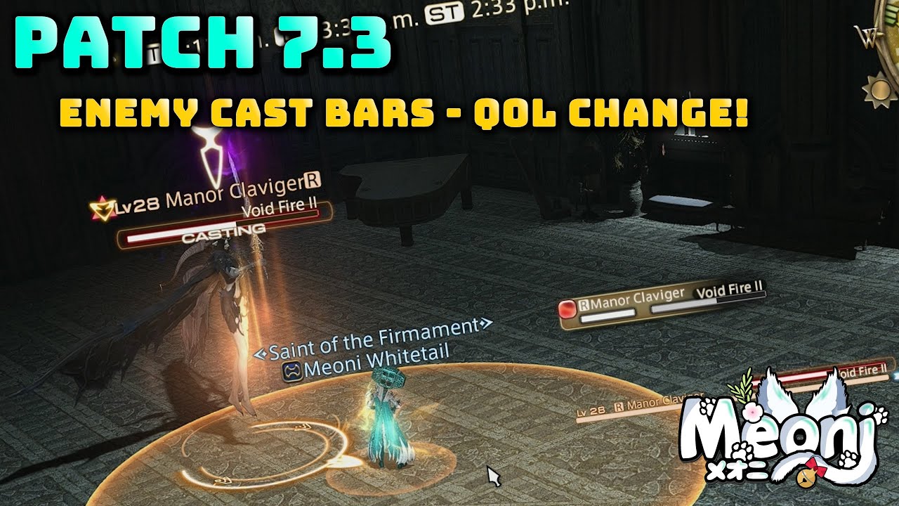 FFXIV: Greater Enemy Cast Bars! - Best New QoL Feature In 7.3?