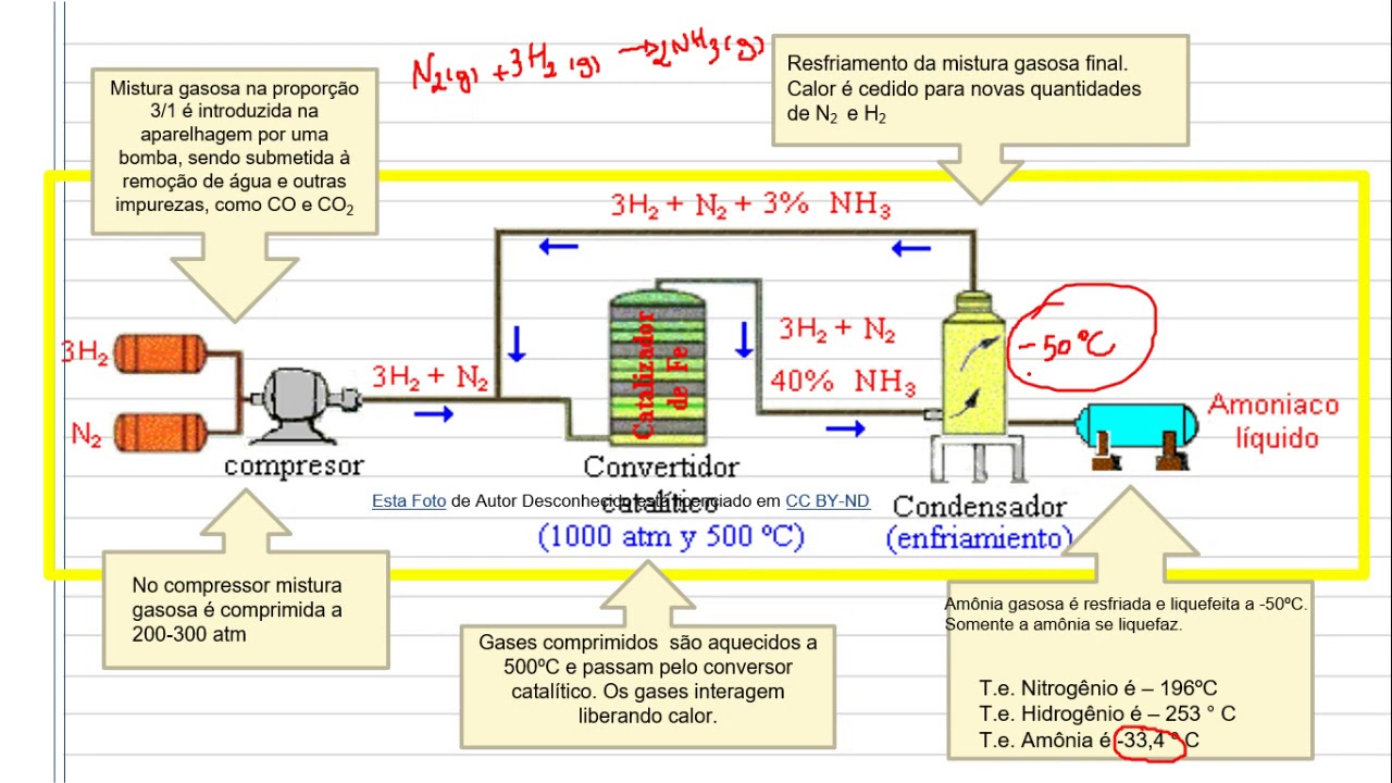 Equilíbrio Químico parte 1 - Revisão processo Haber-Bosch