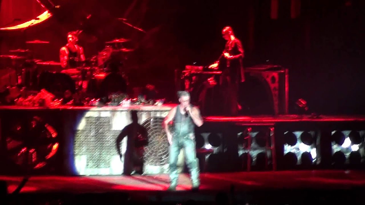 Rammstein - Mein Herz brennt. Олимпийский, Москва, 11.02.2012