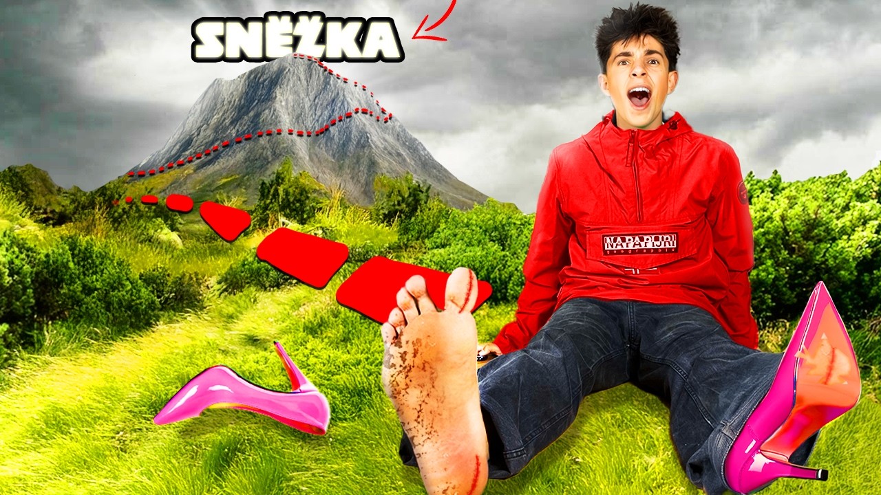 Vylezl Jsem Nejvyšší Horu Česka v Podpatkách! (nejhorší nápad)