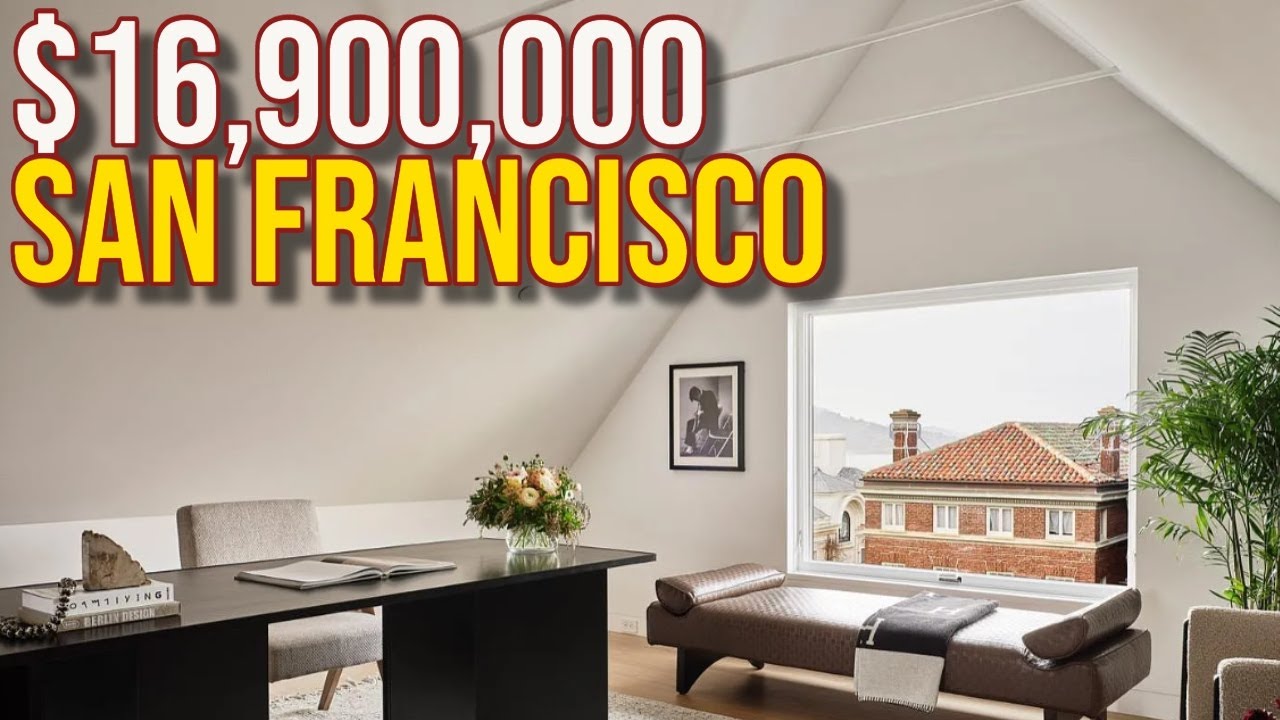 Touring $16,900,000 San Francisco Central Mansion!