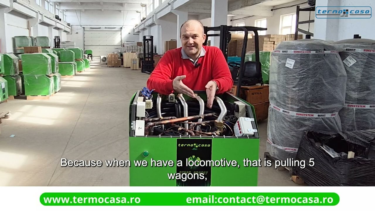 🇦🇩 #TERMOCASA pompa de caldura doua compresoare apa-apa