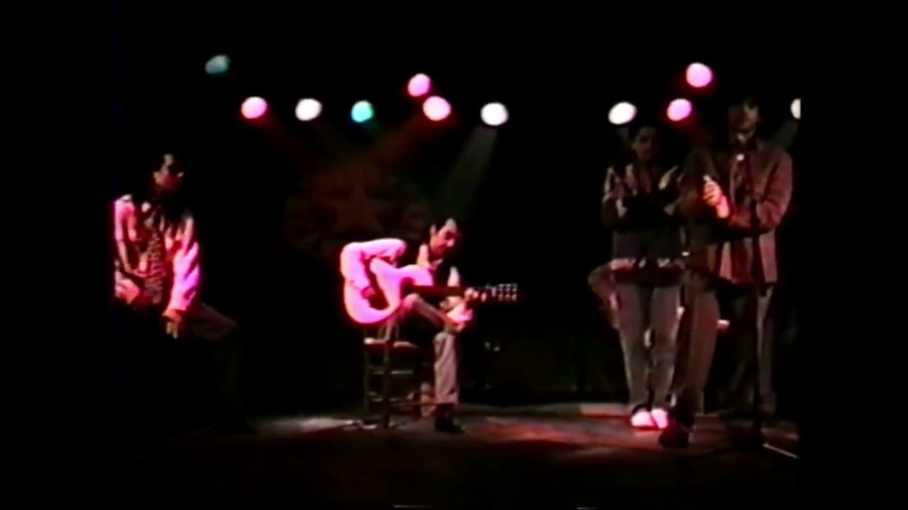 El cigala pletorico en fin de fista con Sorderita, Pepe Luis Carmona, Sala Revolver (1994)