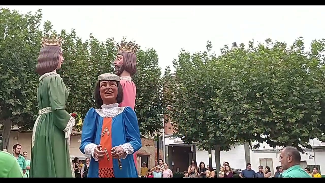 Trobada de gegants de la festa major de Breda 2024