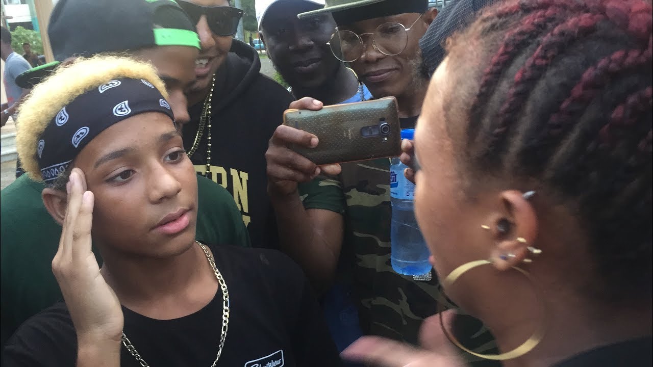 Chandel ( Hijo De Nfasis) Vs. La Lebron - Batalla De Freestyle En Invivienda
