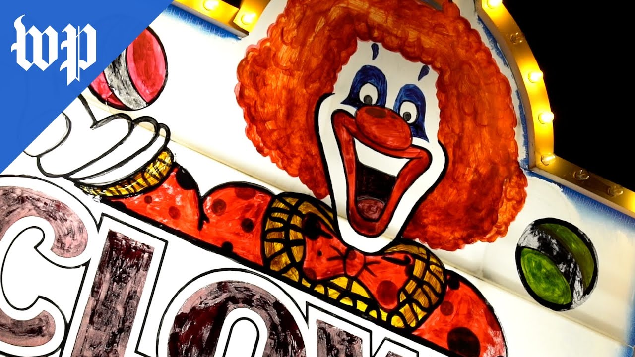 We stayed in the Clown Motel, the scariest motel in America