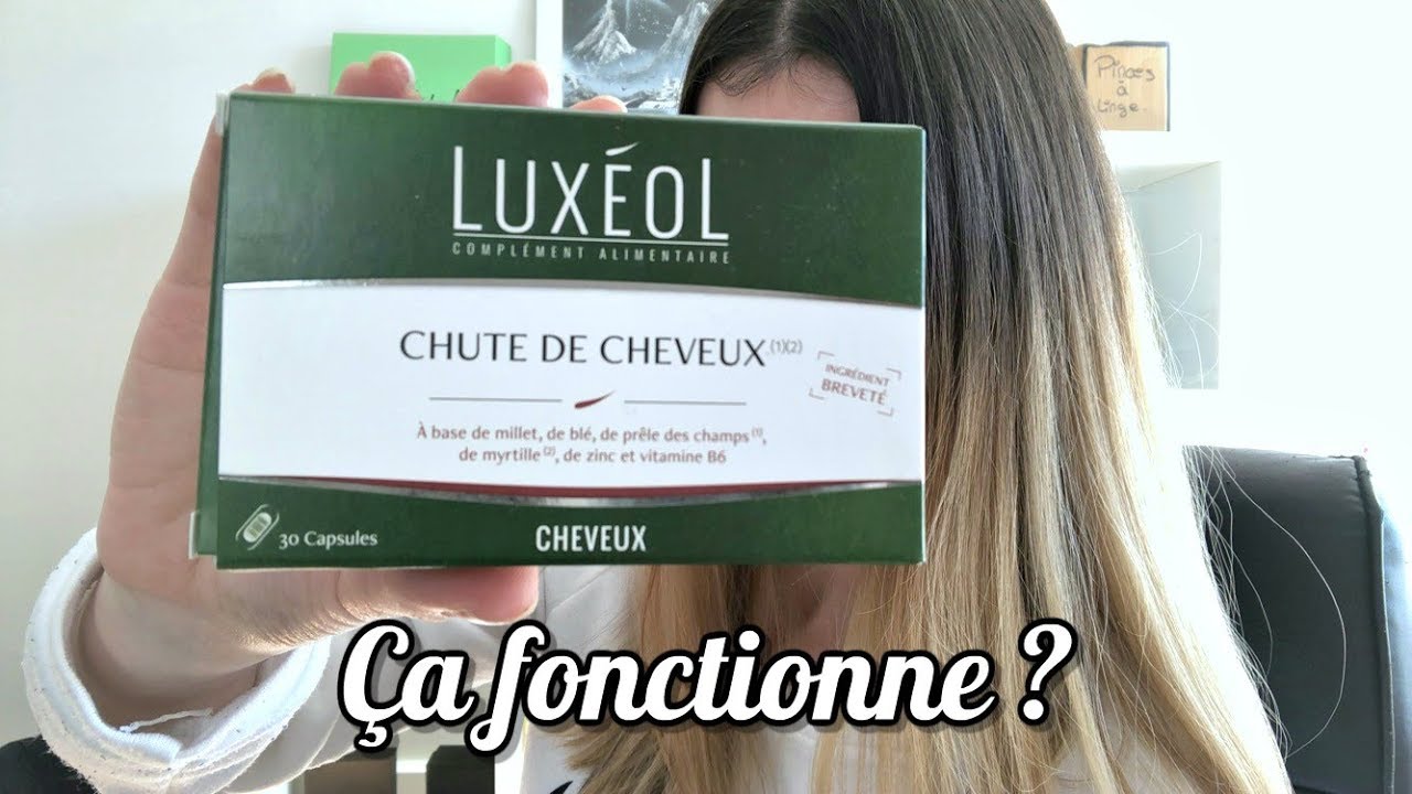 MON AVIS SUR LUXEOL CHUTE DE CHEVEUX