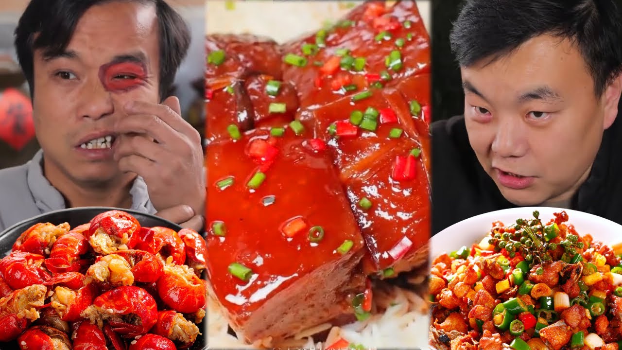 今天又是“真理”白毛的庄，南瓜结结实实的的挨了一拳，皮肤都变红润了！  #农村美食#吃播#辣椒酱#抖音美食#tiktok#美食盲盒#spicy