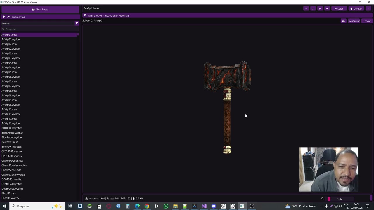 Criação de Skins de Armas no WYD