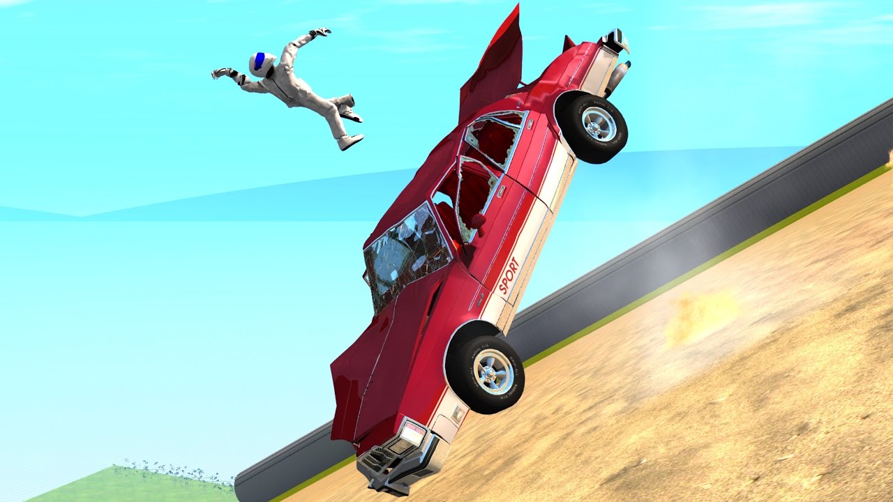 High Speed Rollover Crashes - BeamNG DRIVE EP5