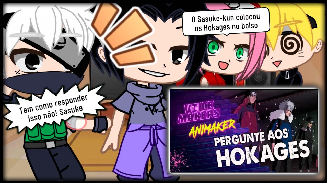 Time 7 react PERGUNTE AOS HOKAGES (VOICE MAKERS)