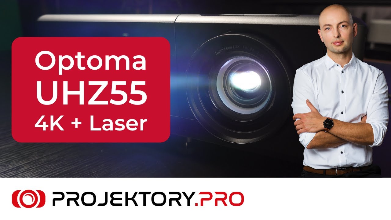 📽 Optoma UHZ55 ✅ Laserowy projektor kina domowego 4K