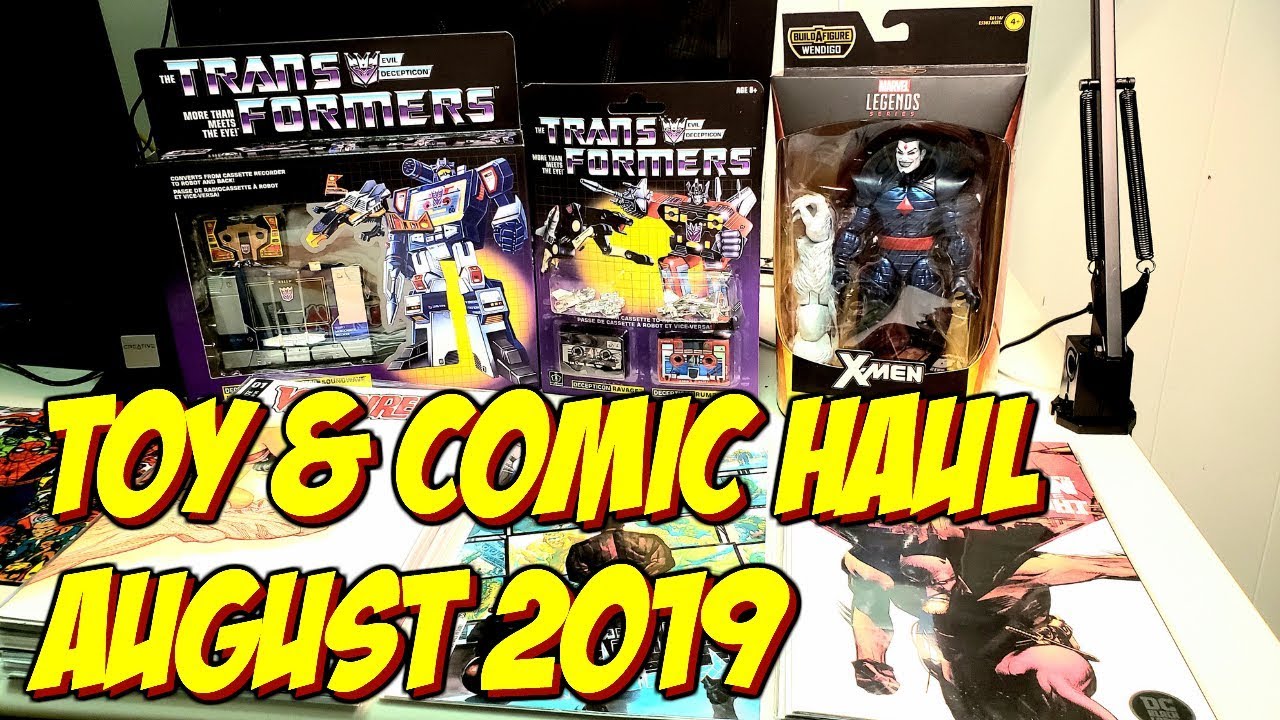 Toys Comics August 2019 Haul