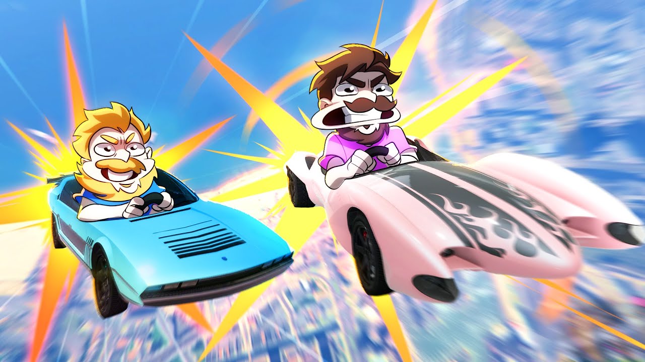 Who Can Build The BEST Rocket Car In GTA 5?!
