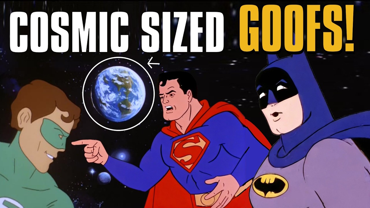Challenge of the Super Friends Goofs
