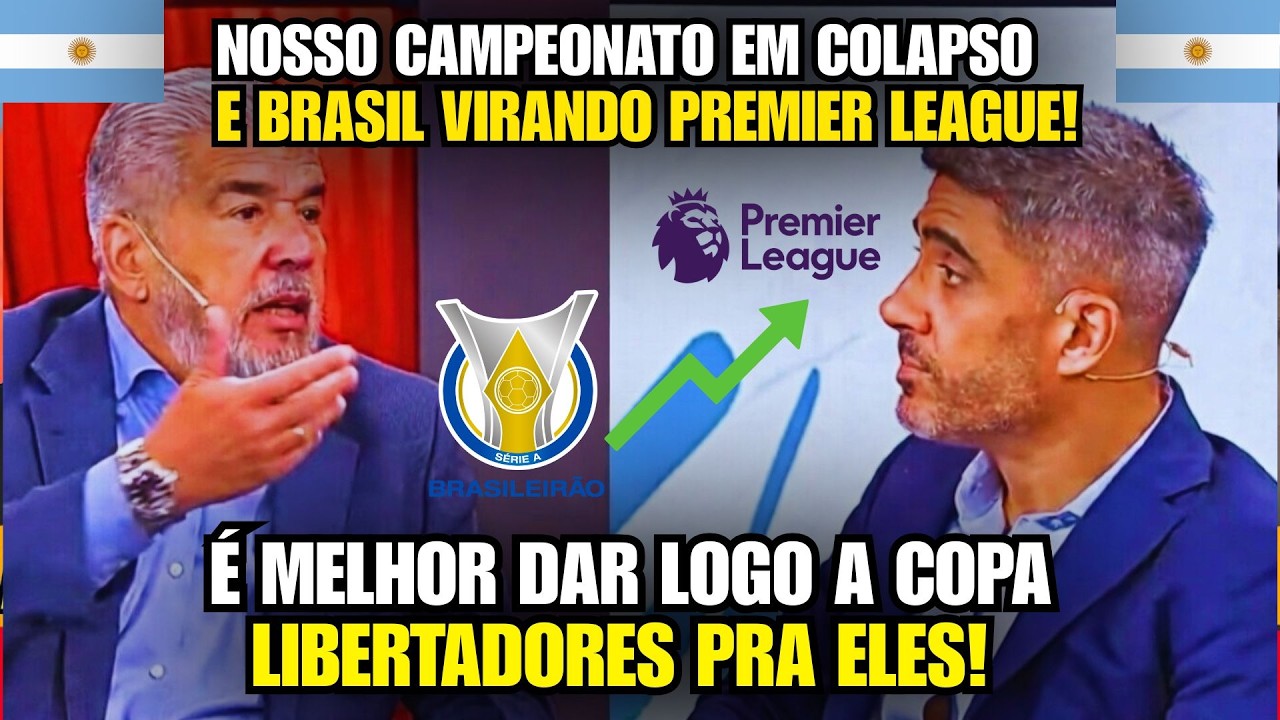 🚨NOSSA! OLHA A FORTE REVOLTA DOS ARGENTINOS COM O PODER DO FUTEBOL BRASILEIRO!