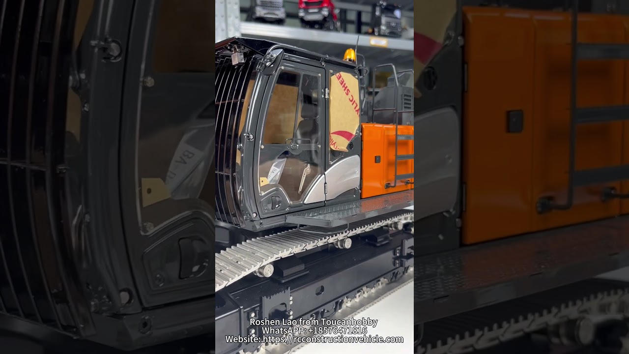 UNBELIEVABLE DETAIL!  &ndash;  FIRST TIME UNBOXING THE LESU HC 490 RC EXCAVATOR
