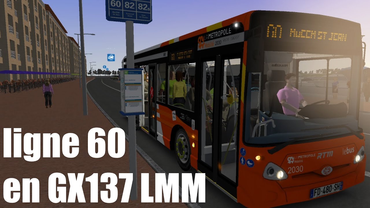 OMSI 2 - MARSEILLE LIGNE 60 GX137 LMM
