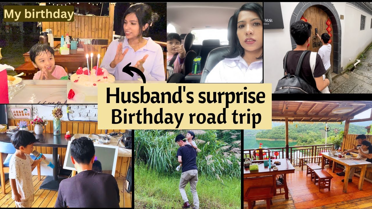 We went on a 3 days trip on my birthday | 1000 island lake | Ancient village