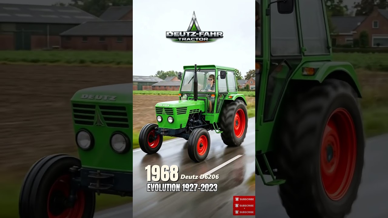 Deutz-Fahr Tractor Evolution (1927-2023) | The Legendary Air-Cooled Giants! ShiftEvo