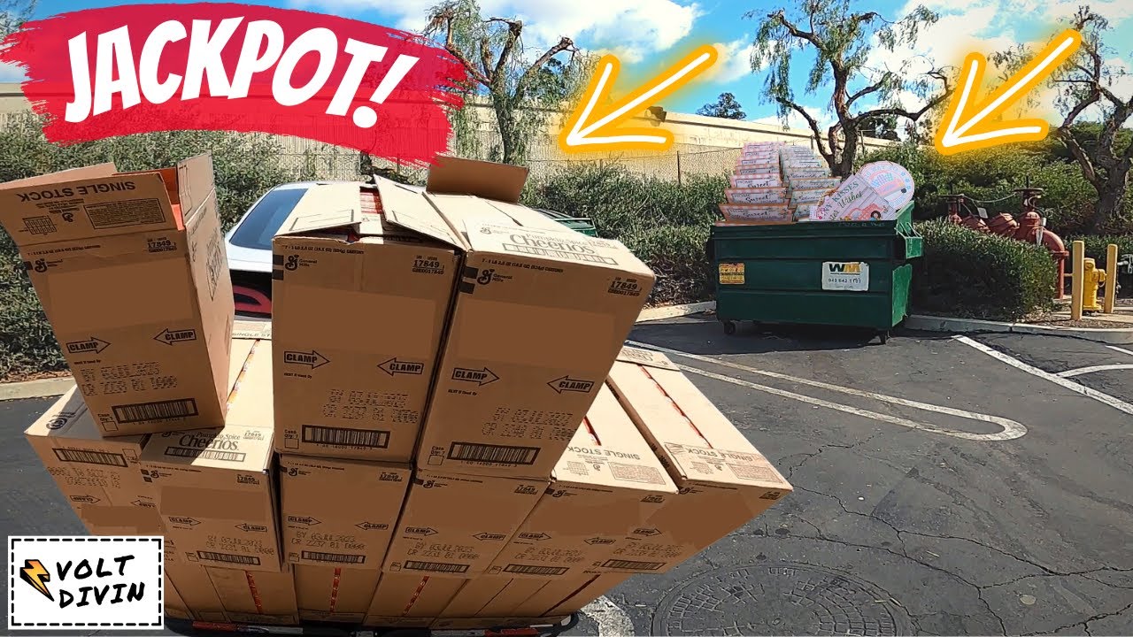 Посмотрите на этот огромный джекпот и ныряние в мусорный контейнер - S3E19