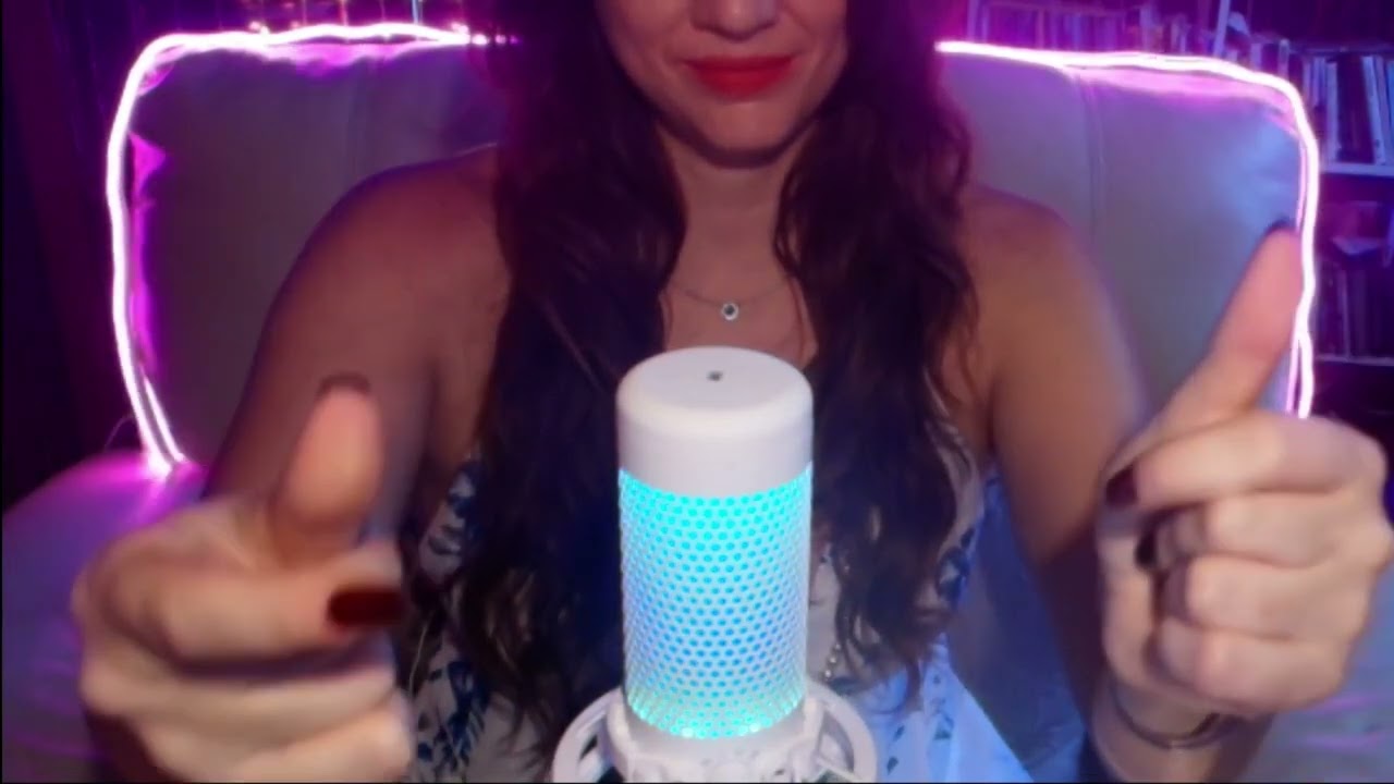 ASMR Snapping improv 🫰 With black nails🫰
