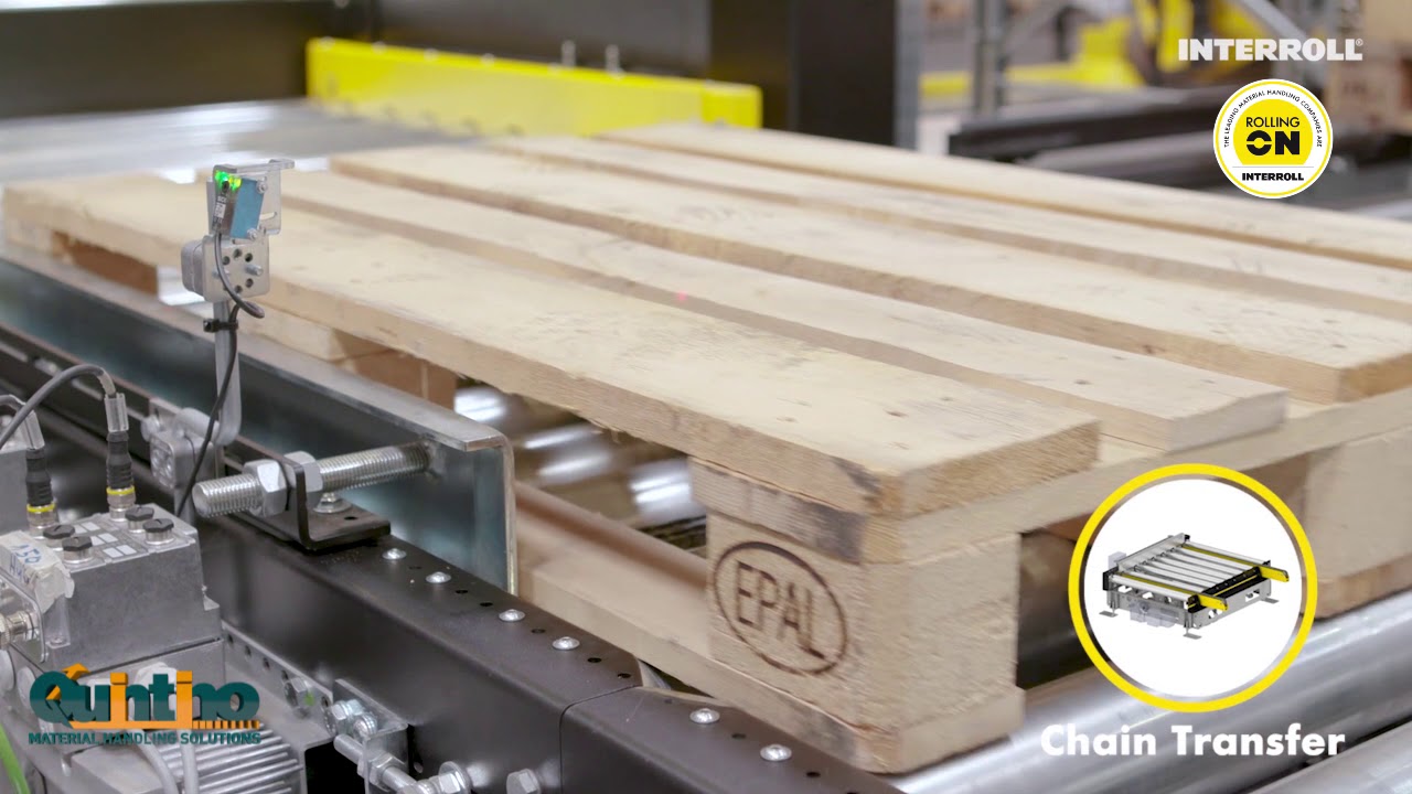 Transportadores Modulares para Palets - MPP by Interroll