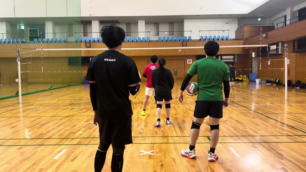 20260119 スパイク練習