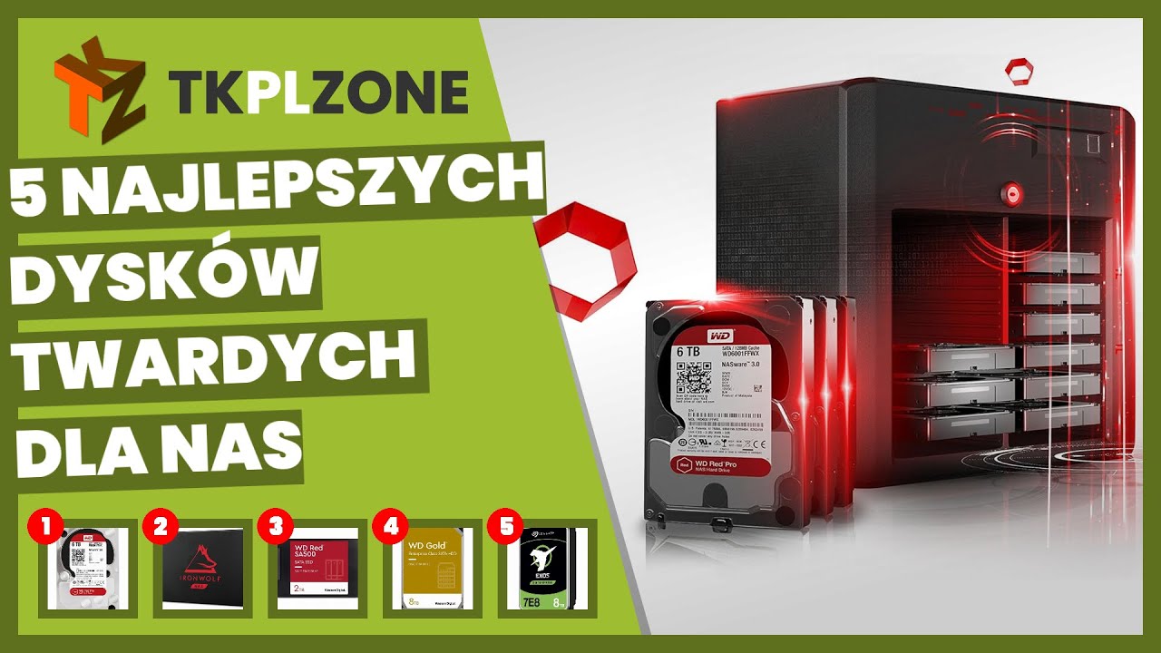 5 najlepszych dysk&oacute;w twardych dla nas