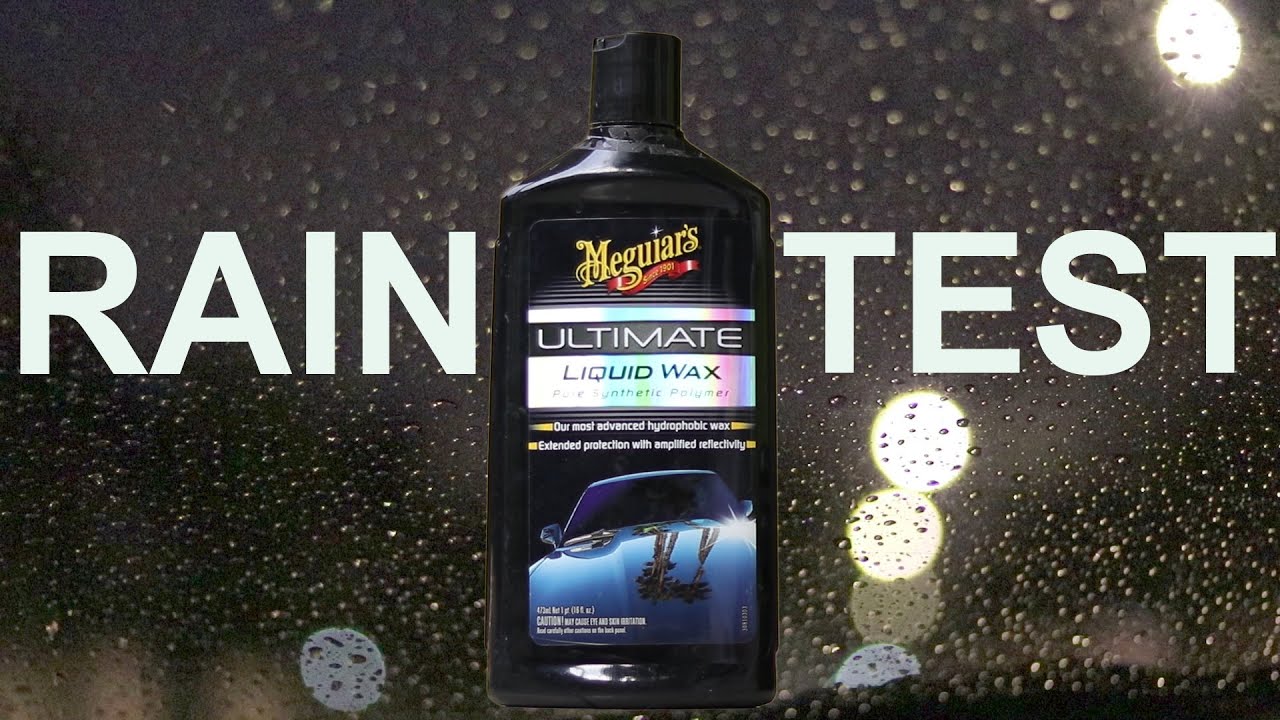 Тест воска на лобовом стекле: жидкий воск Meguiars Ultimate Liquid Wax