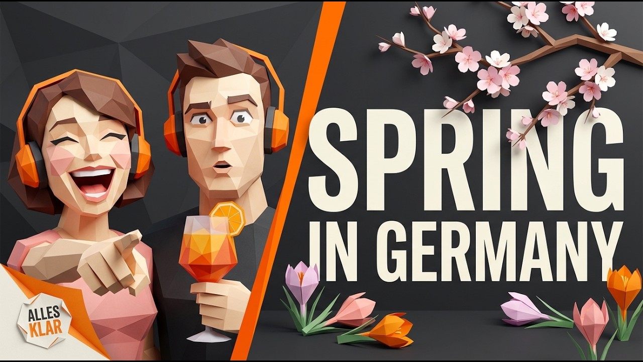 Spring in Germany 🌸 | Learn German Podcast B1 B2 | Alles Klar
