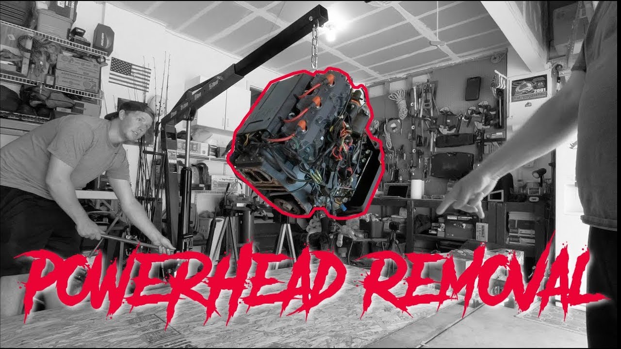 Removing an Outboard Powerhead - Yamaha 200HP OX66