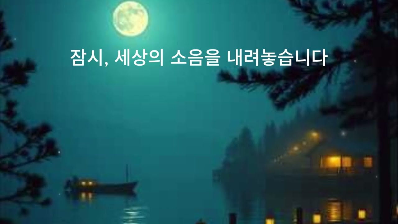 조용히 무너집니다 🙏 주님을 향한 고백을 시작합니다