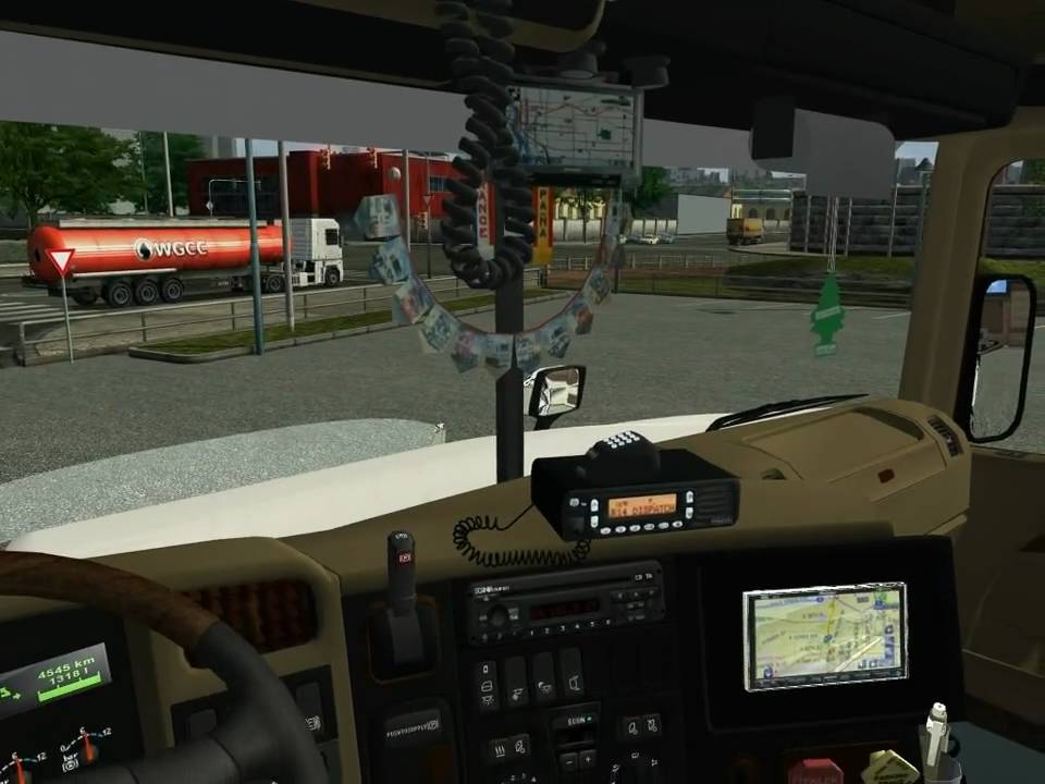 ETS. Freightliner Cascadia with interior modified by Haziaj.