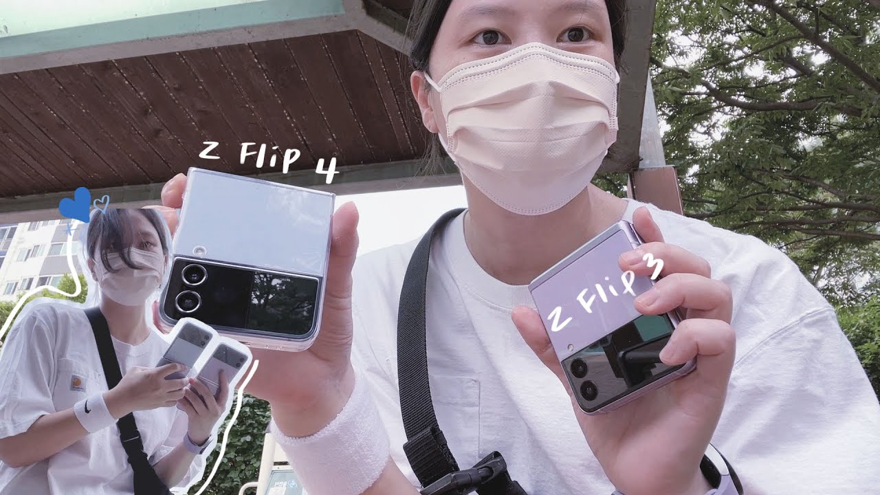 [eng] 지플립4 카메라 사용해보기! 📸✨커버 카메라 바뀐 점 I 지플립3 지플립4