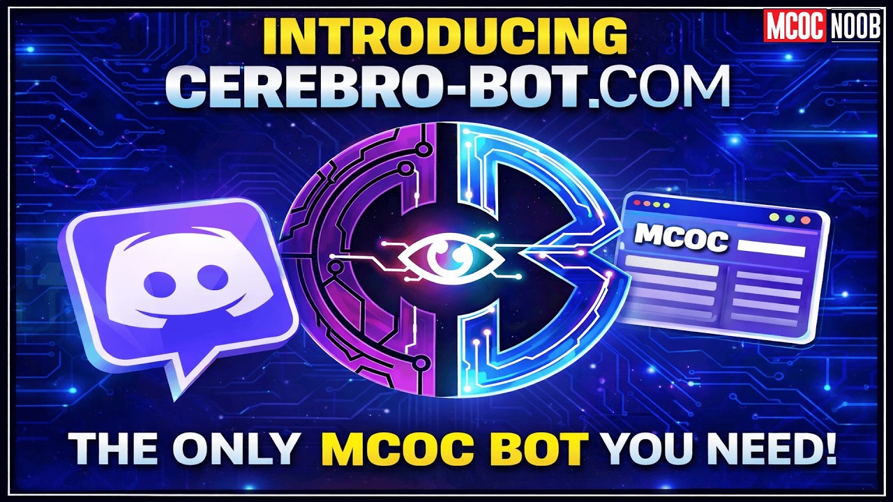 Представляем лучший БЕСПЛАТНЫЙ инструмент для MCOC и Discord-бот | CEREBRO-BOT.COM