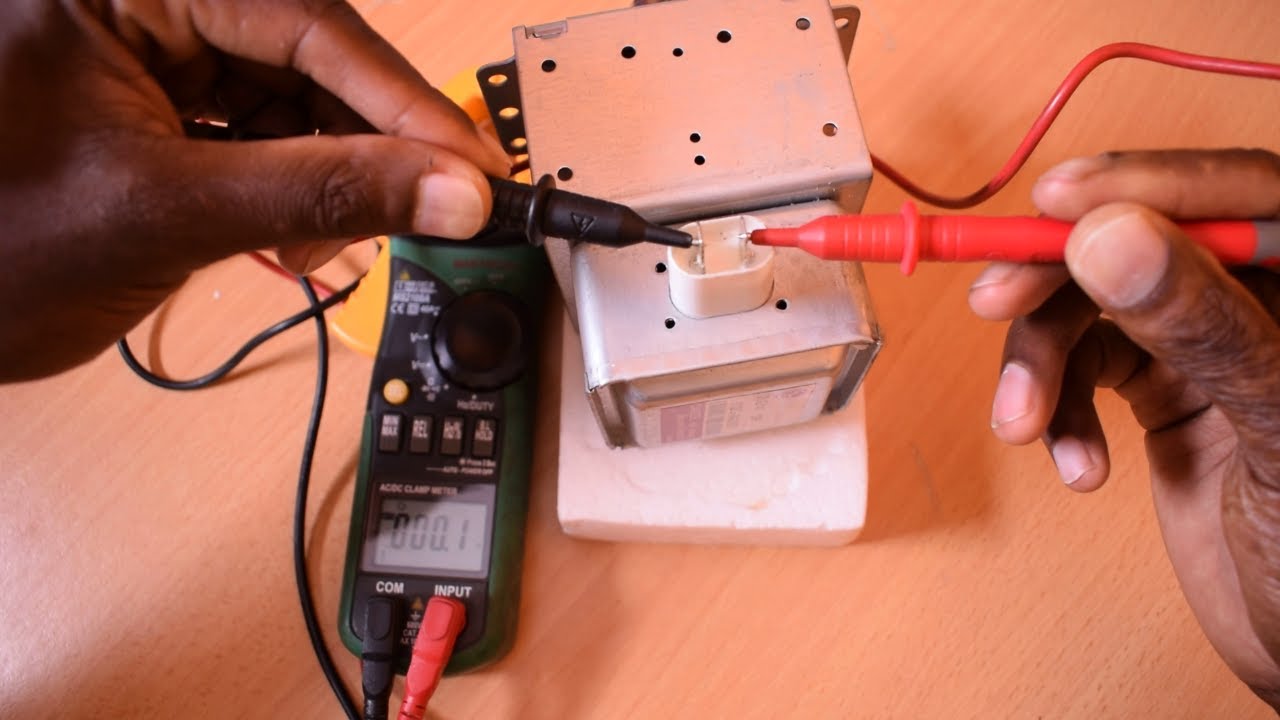How to test a magnetron|microwave|ELECTRECA