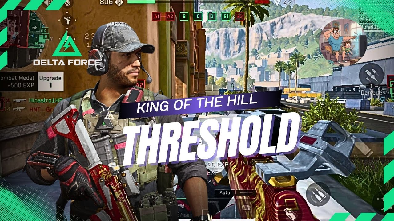 Delta Force Mobile - King Of The Hill Threshold with D-Wolf