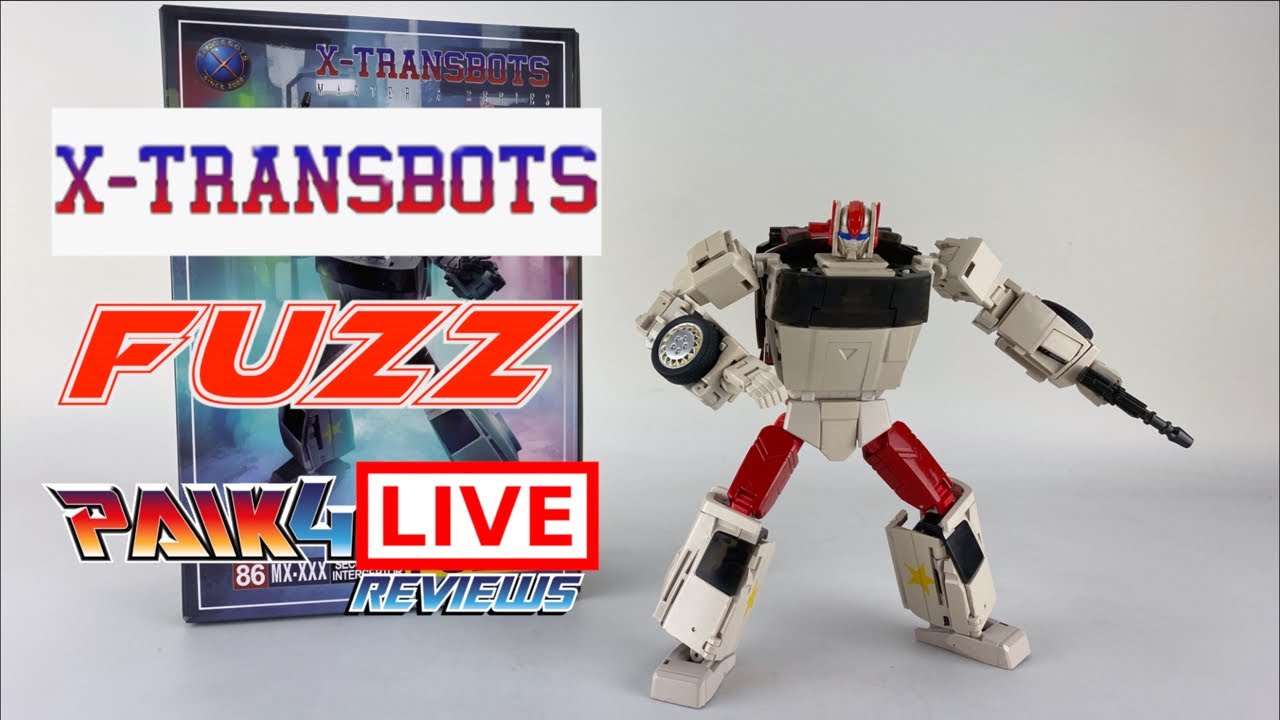 Transformers X-Transbots MX-XXX Fuzz // P4L Reviews