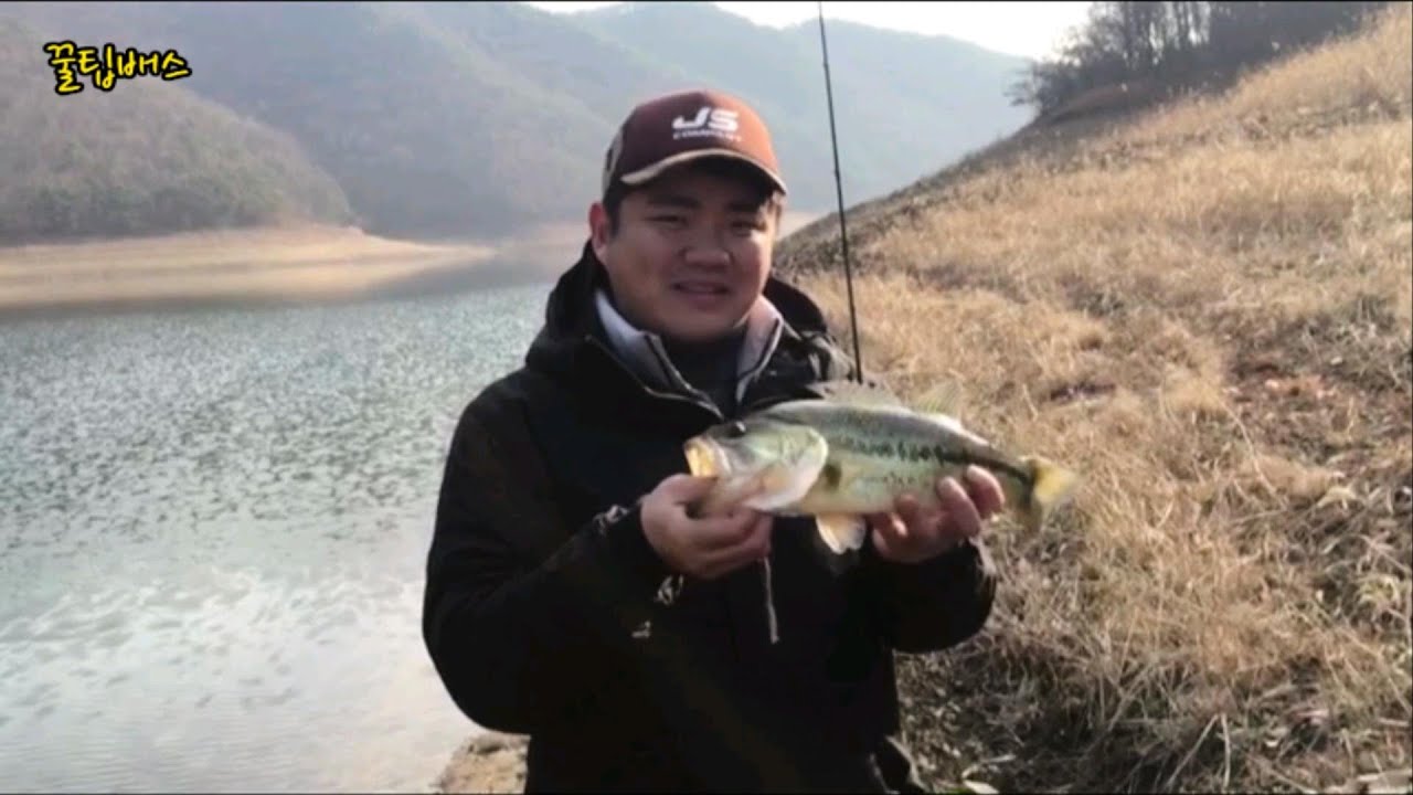 [꿀팁배스_Ep01] 본격 겨울철 저수온기 댐 배스낚시