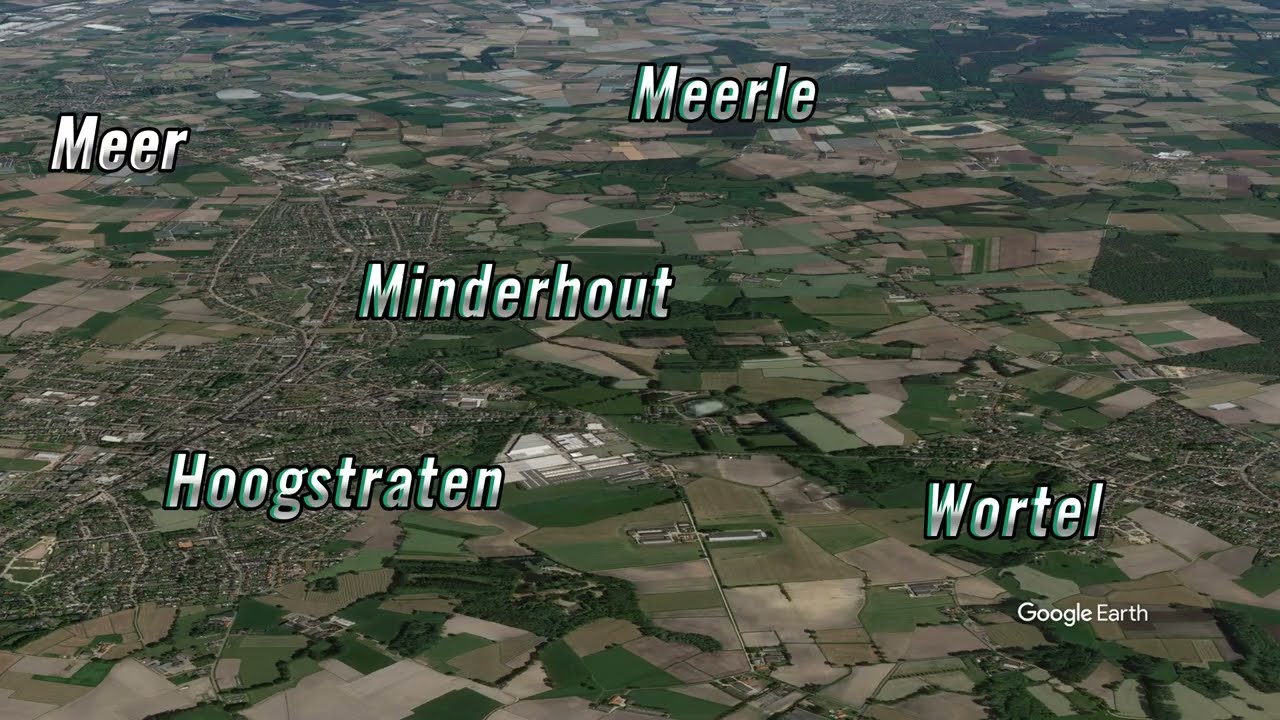 Hyperlapse Hoogstraten - Wortel - Minderhout - Meerle - Meer