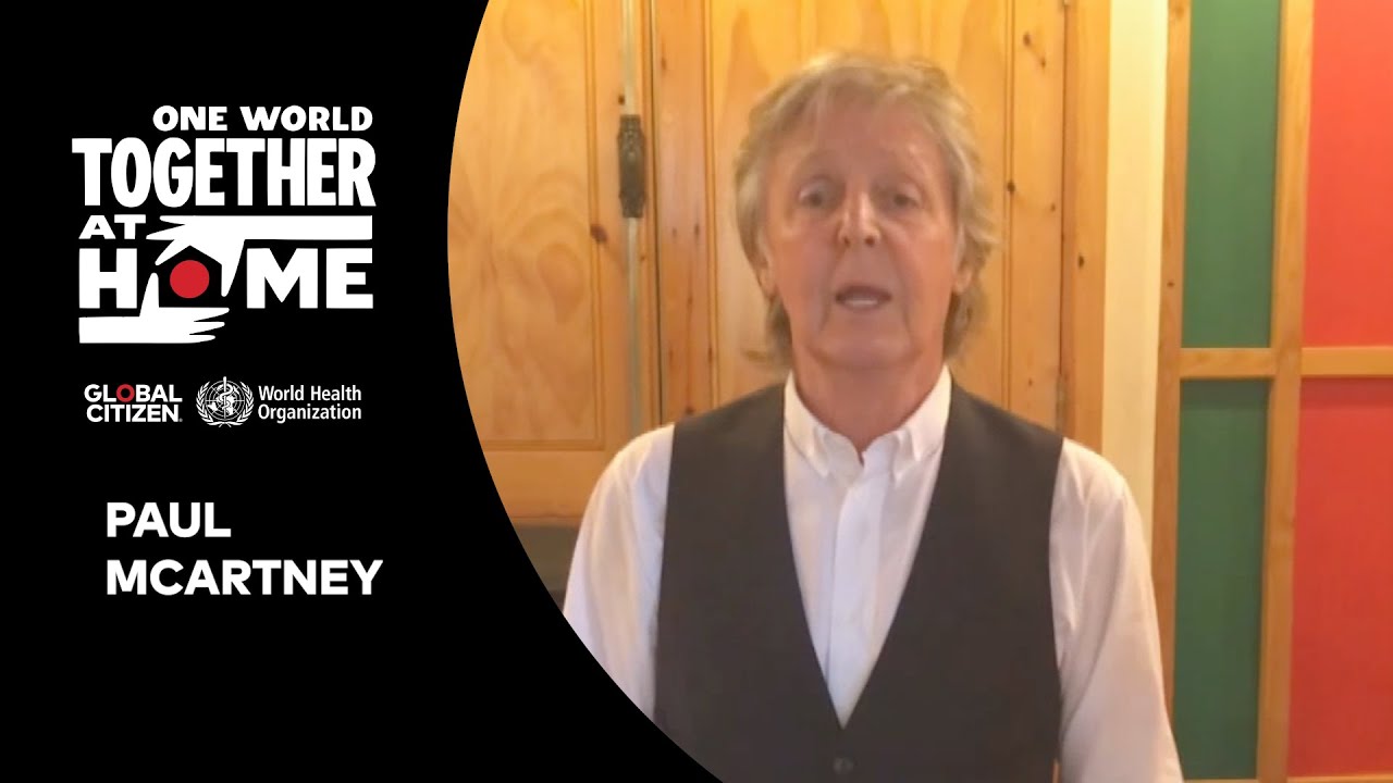 Paul McCartney performs 