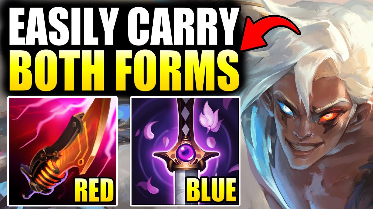 HOW TO PLAY BOTH FORMS OF KAYN JUNGLE & EASILY CARRY YOUR SOLO Q GAMES! - League of Legends Guide