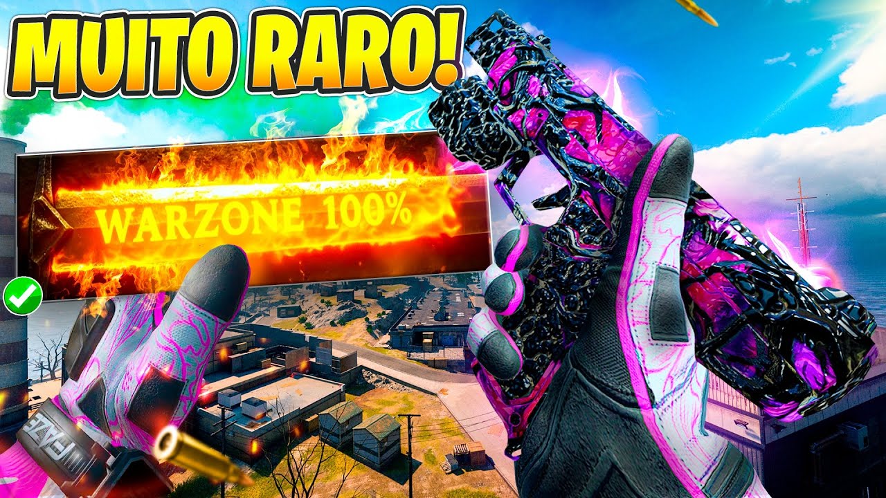 PEGUEI ✨100%✨ NO WARZONE MAS... (CORINGUEI 💀💀💀)