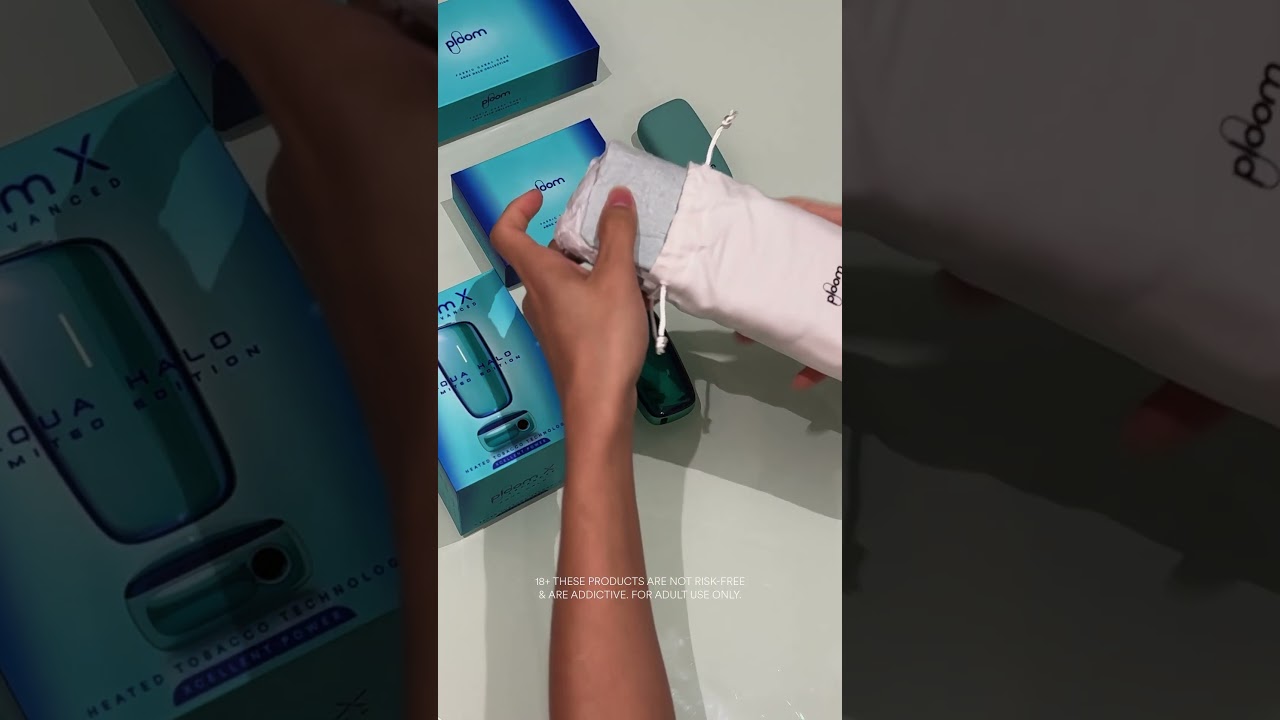 Ploom X Advanced Aqua Halo Limited Edition Unboxing: ASMR Edition