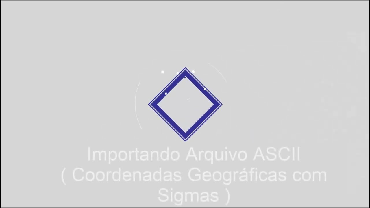 03 - IMPORTAR ARQUIVO TXT - GEOGRAFICAS usando o Mód. Georref.