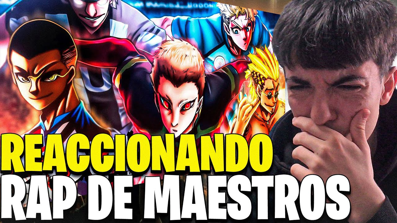 REACIONANDO AL RAP DE MAESTROS| BLUE LOCK RAP| SOULRAP