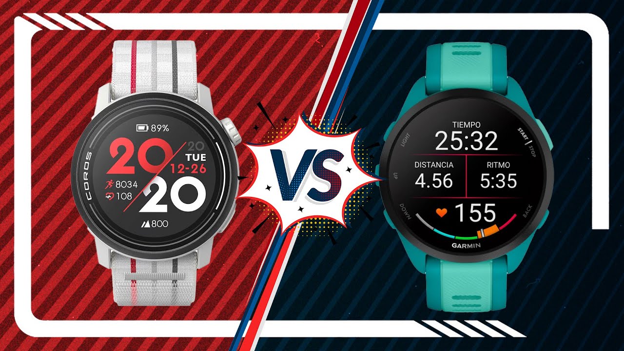Garmin Forerunner 165 VS Coros Pace 3 | La COMPARATIVA mas COMPLETA