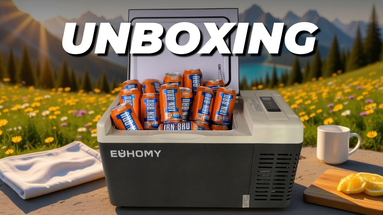 New EUHOMY 18L Portable Car Fridge – Unboxing & Quick Test