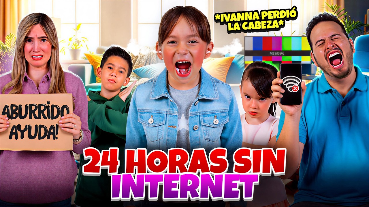 24 HORAS sin INTERNET 😱 | NOS VOLVIMOS LOCOS